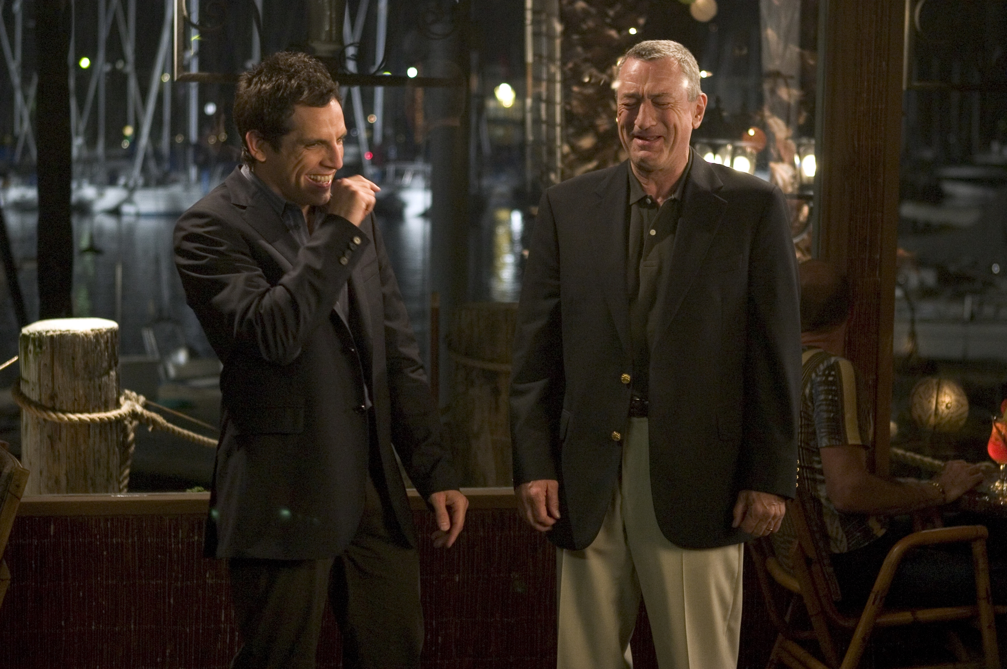 Still of Robert De Niro and Ben Stiller in Meet the Fockers (2004)