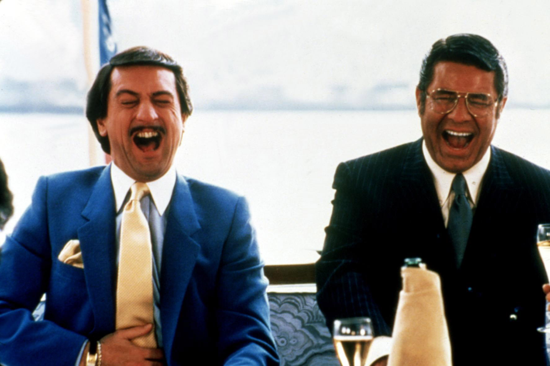 Still of Robert De Niro and Jerry Lewis in The King of Comedy (1982)