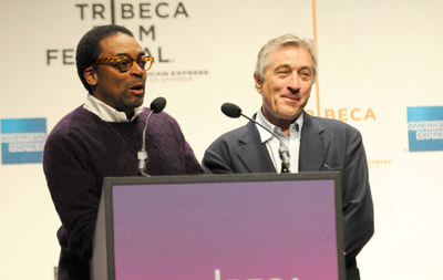 Robert De Niro and Spike Lee