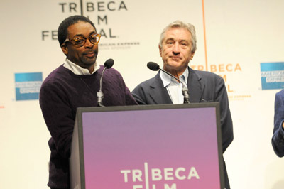 Robert De Niro and Spike Lee