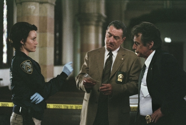 Still of Robert De Niro, Al Pacino and Carla Gugino in Righteous Kill (2008)