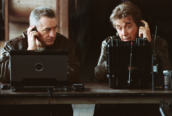 Still of Robert De Niro and Al Pacino in Righteous Kill (2008)