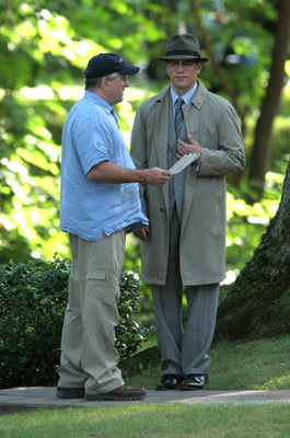 Robert De Niro and Matt Damon at event of The Good Shepherd (2006)