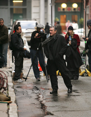 Robert De Niro and Annie Leibovitz