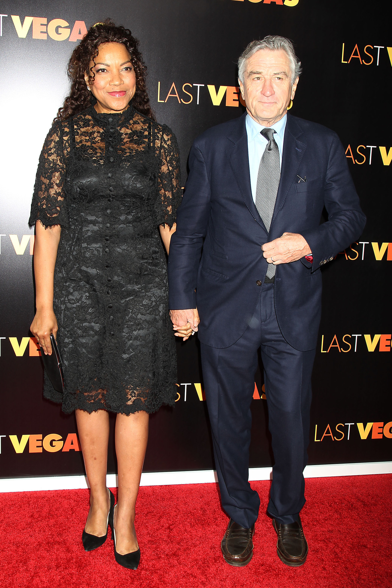 Robert De Niro and Grace Hightower at event of Paskutini karta Las Vegase (2013)