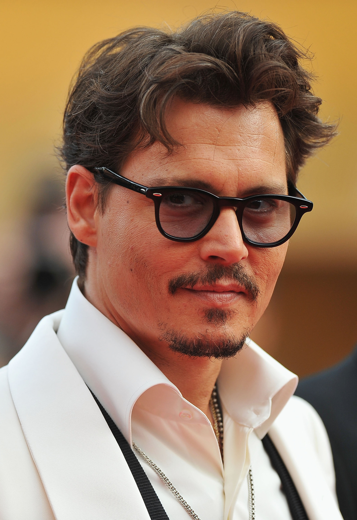 Johnny Depp at event of Karibu piratai: ant keistu bangu (2011)