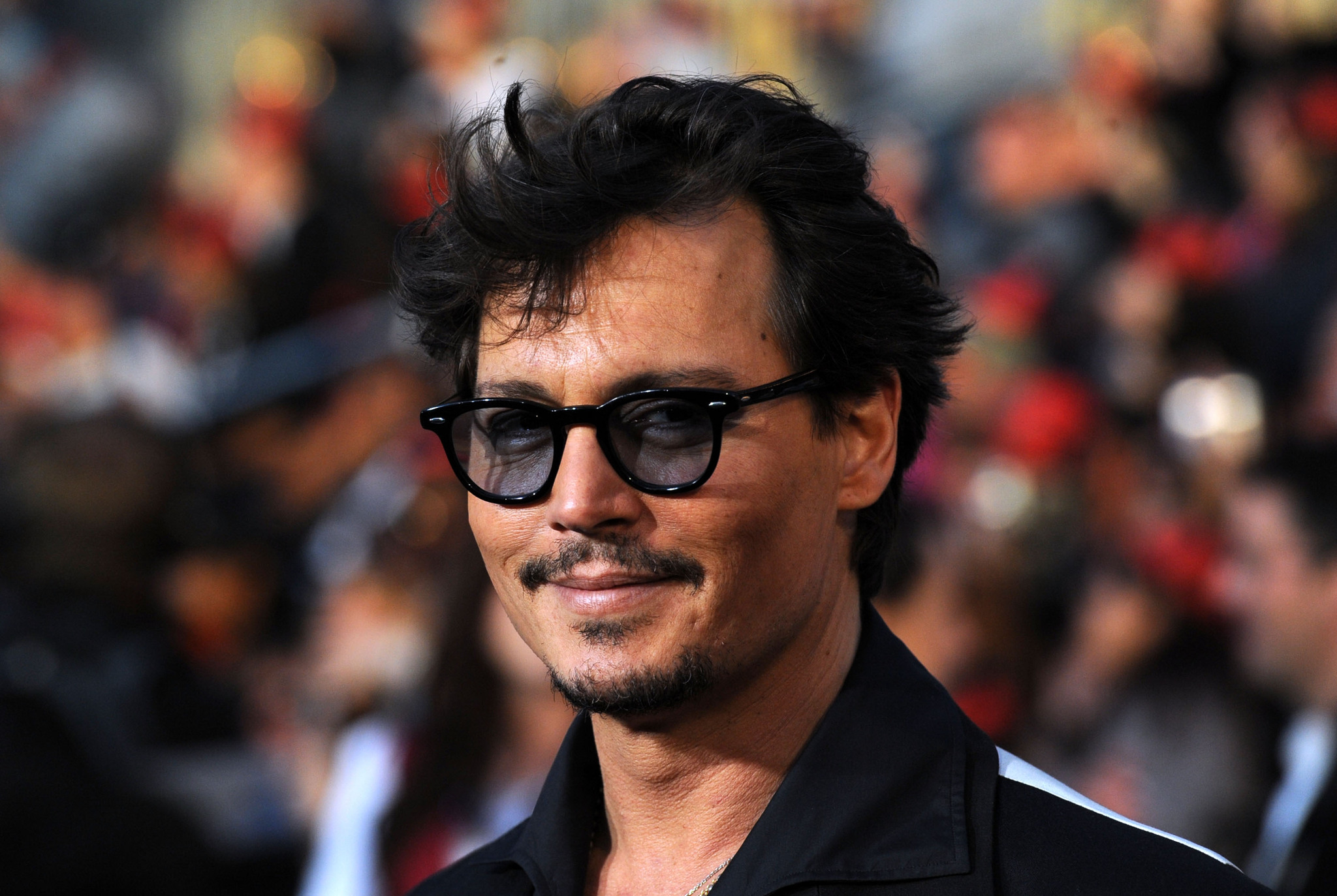 Johnny Depp at event of Karibu piratai: ant keistu bangu (2011)