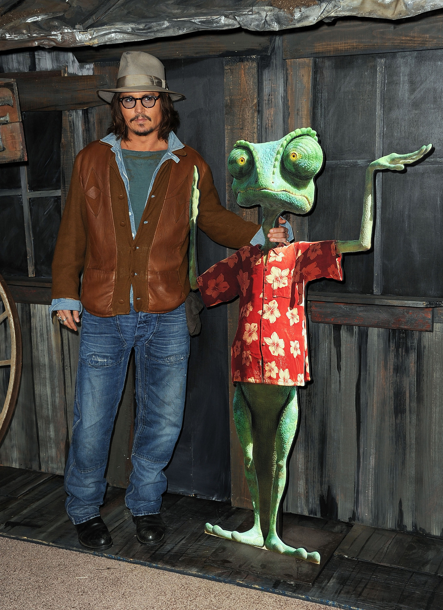 Johnny Depp at event of Rango (2011)