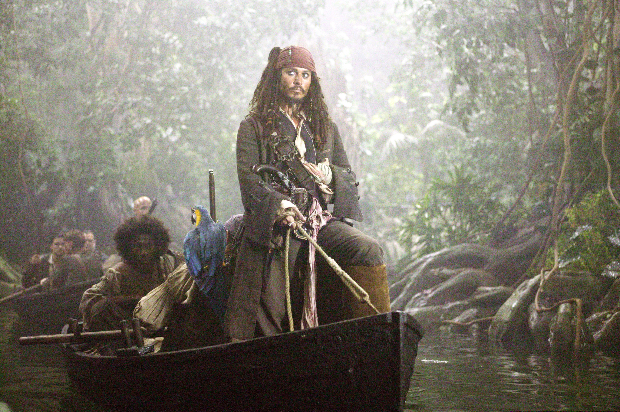 Still of Johnny Depp in Karibu piratai: numirelio skrynia (2006)