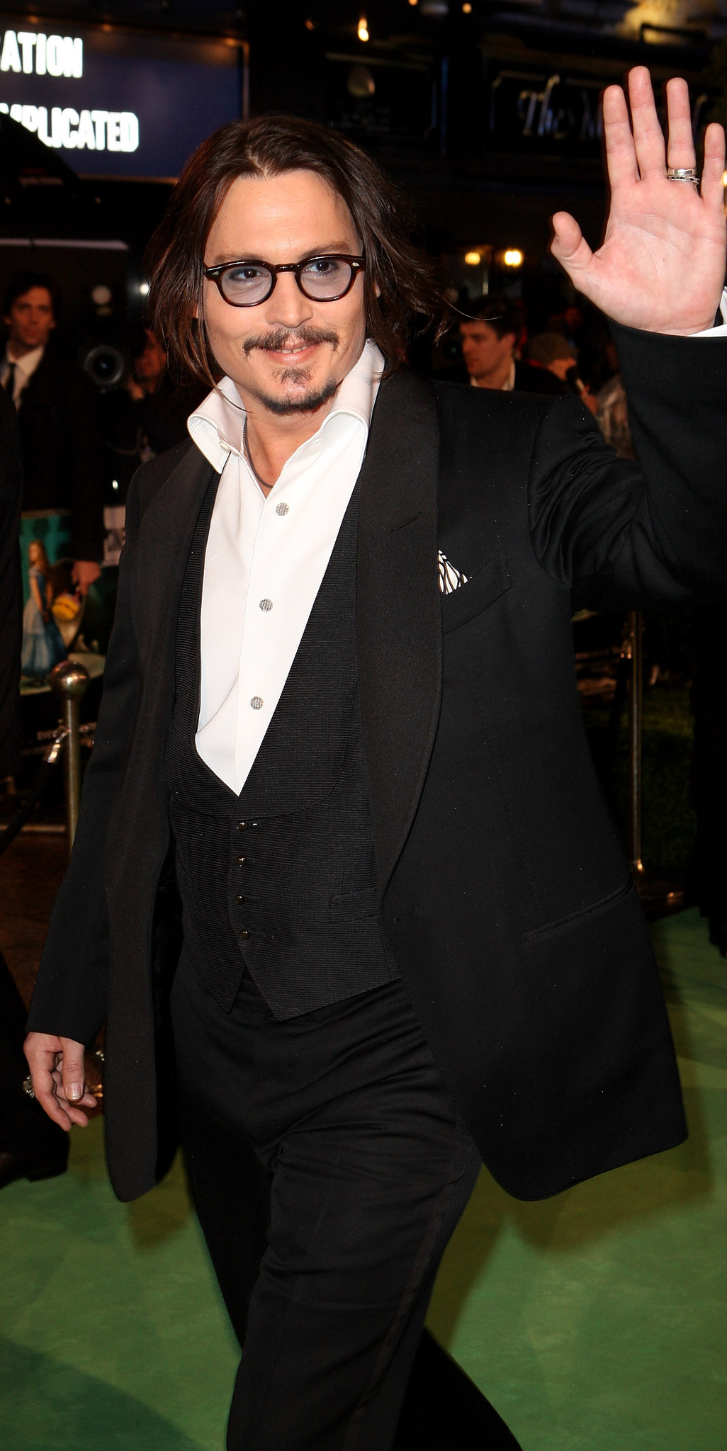 Johnny Depp at event of Alisa stebuklu salyje (2010)