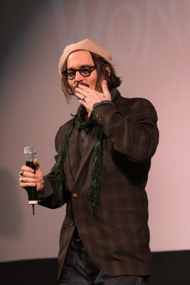 Johnny Depp at event of Alisa stebuklu salyje (2010)