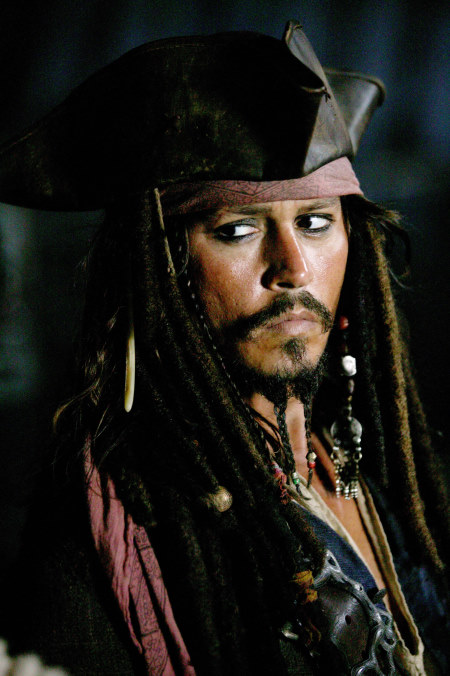Still of Johnny Depp in Karibu piratai: pasaulio pakrasty (2007)