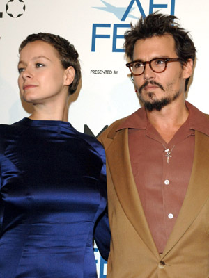 Johnny Depp and Samantha Morton at event of The Libertine (2004)