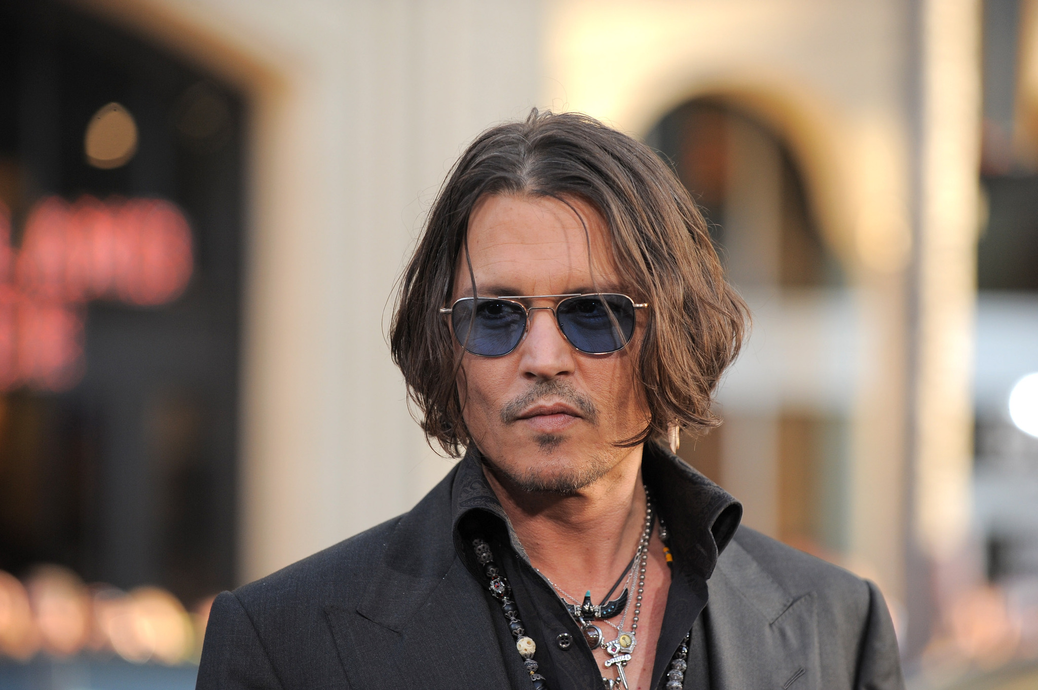 Johnny Depp at event of Nakties seseliai (2012)