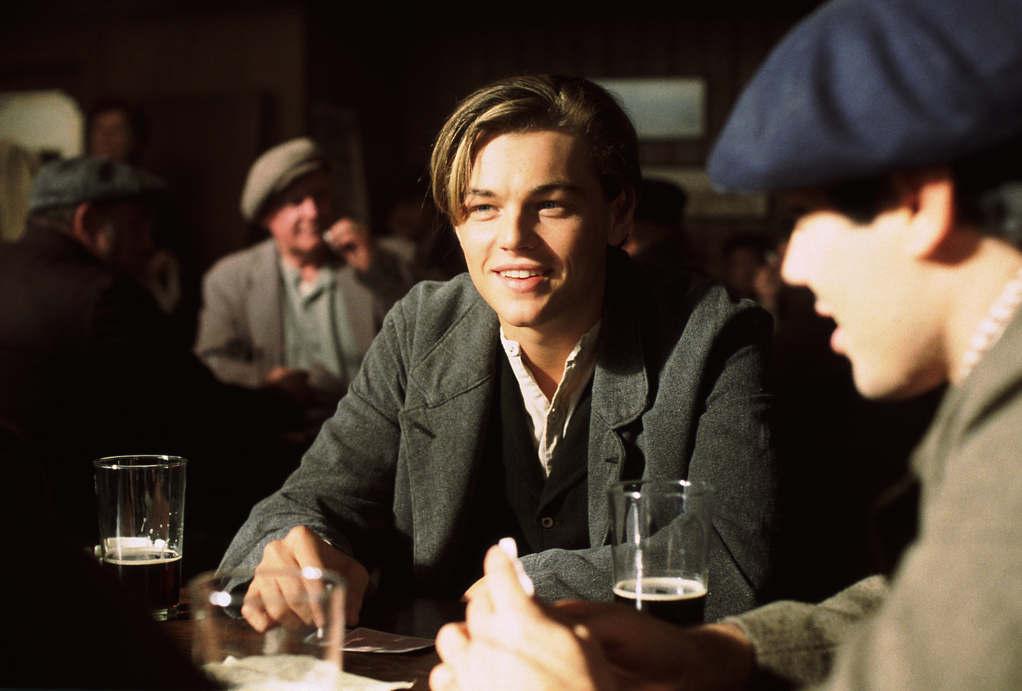 Still of Leonardo DiCaprio in Titanikas (1997)