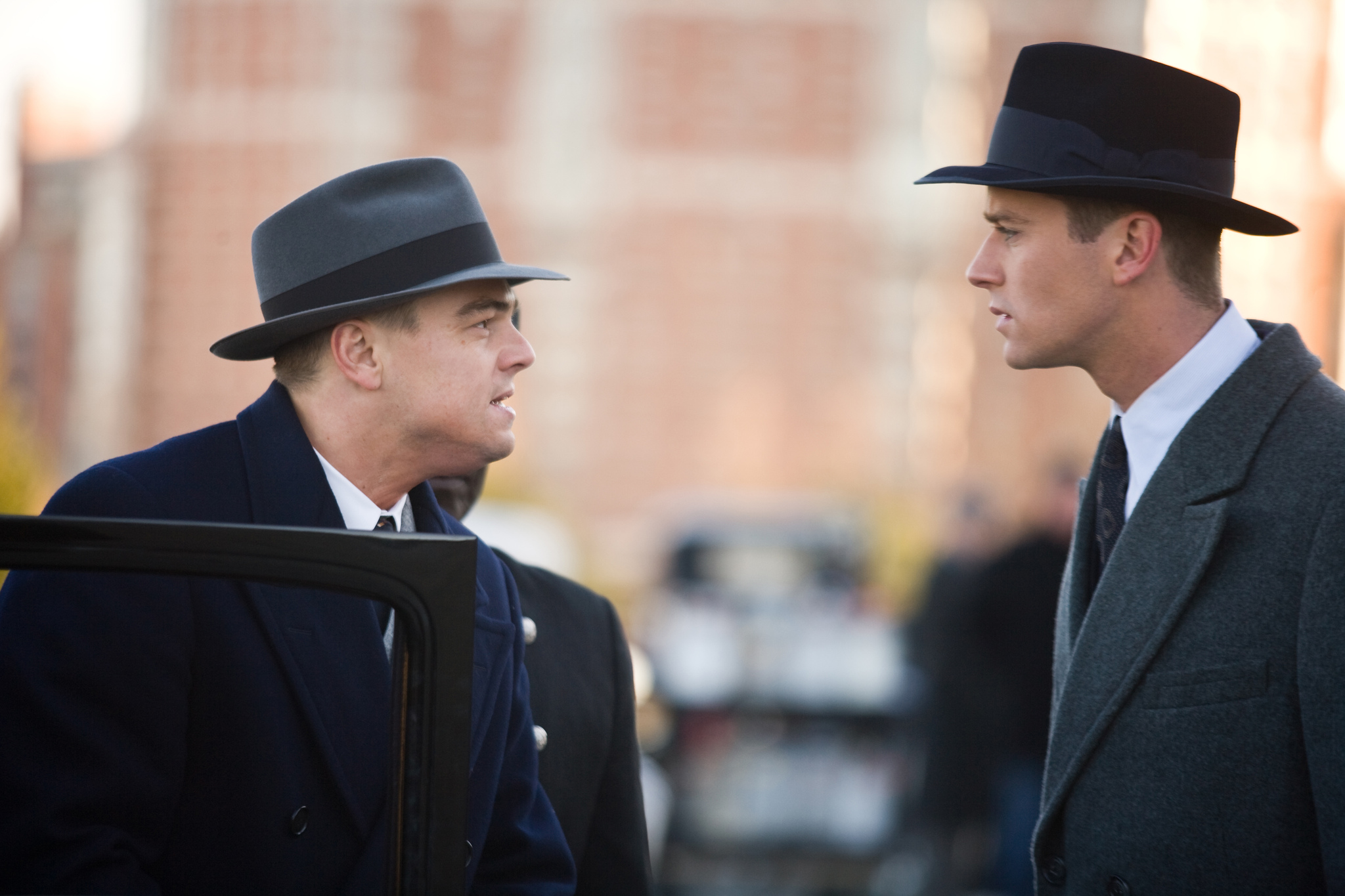 Still of Leonardo DiCaprio and Armie Hammer in J. Edgar (2011)