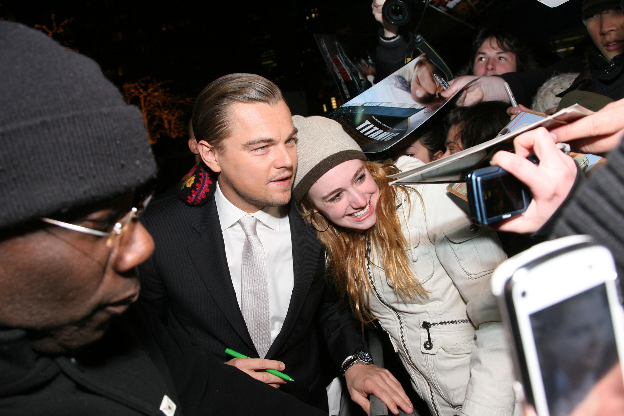 Leonardo DiCaprio at event of Kuzdesiu sala (2010)