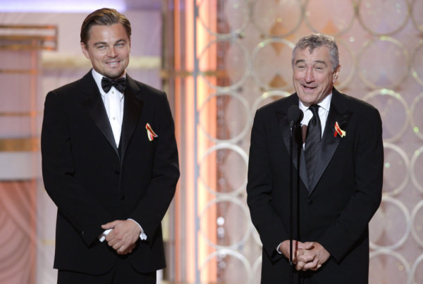 Robert De Niro and Leonardo DiCaprio