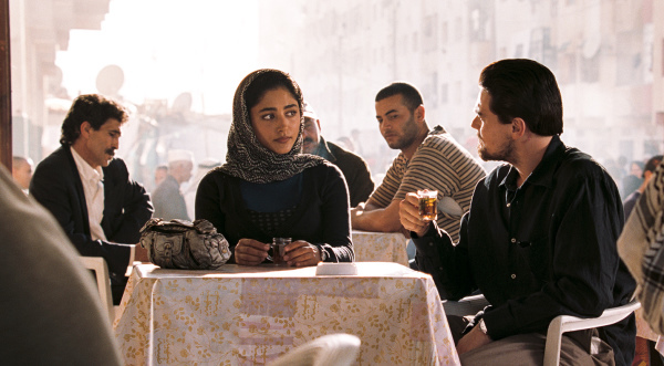 Still of Leonardo DiCaprio and Golshifteh Farahani in Melo pinkles (2008)