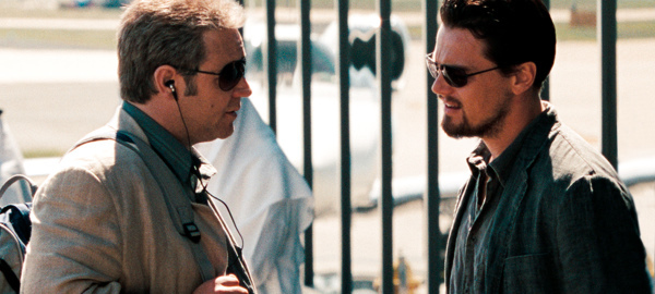 Still of Russell Crowe and Leonardo DiCaprio in Melo pinkles (2008)