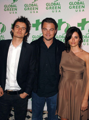 Leonardo DiCaprio, Penélope Cruz and Orlando Bloom