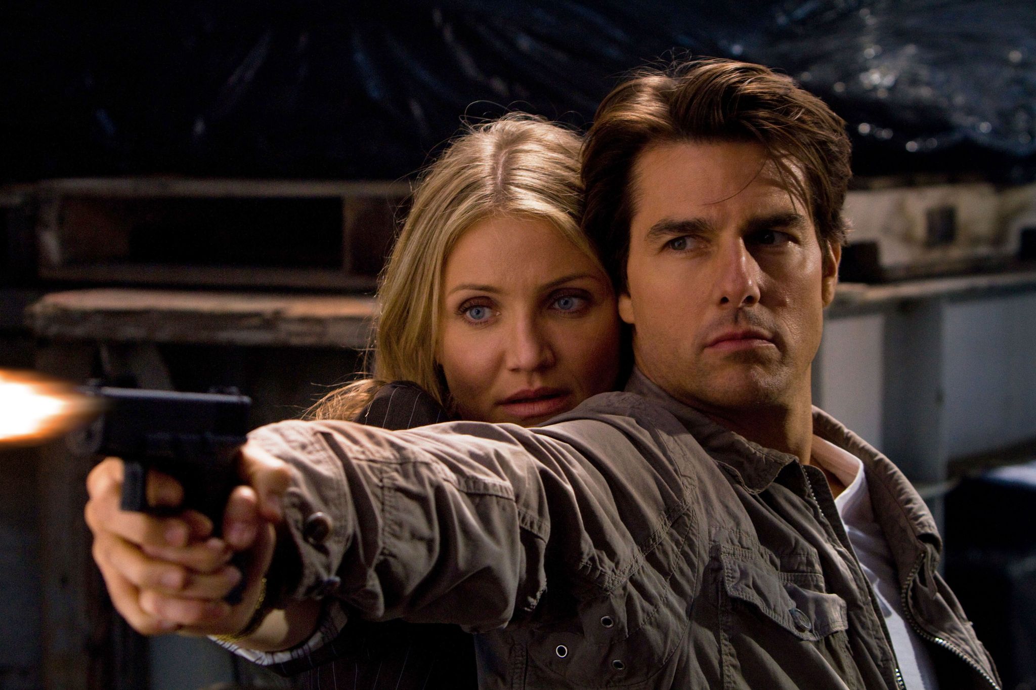 Still of Tom Cruise and Cameron Diaz in Kaip diena ir naktis (2010)