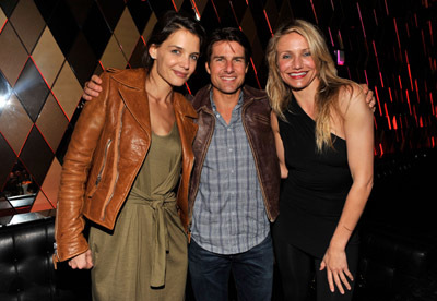 Tom Cruise, Cameron Diaz and Katie Holmes