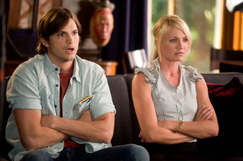 Still of Cameron Diaz and Ashton Kutcher in What Happens in Vegas (2008)