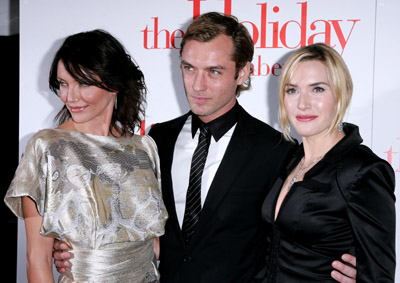 Cameron Diaz, Jude Law and Kate Winslet at event of The Holiday (2006)