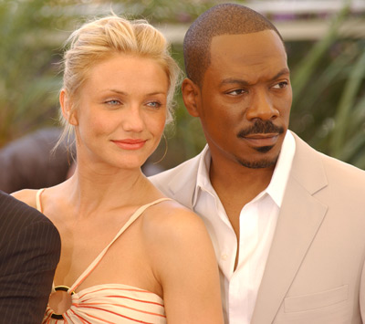 Cameron Diaz and Eddie Murphy at event of Srekas 2 (2004)