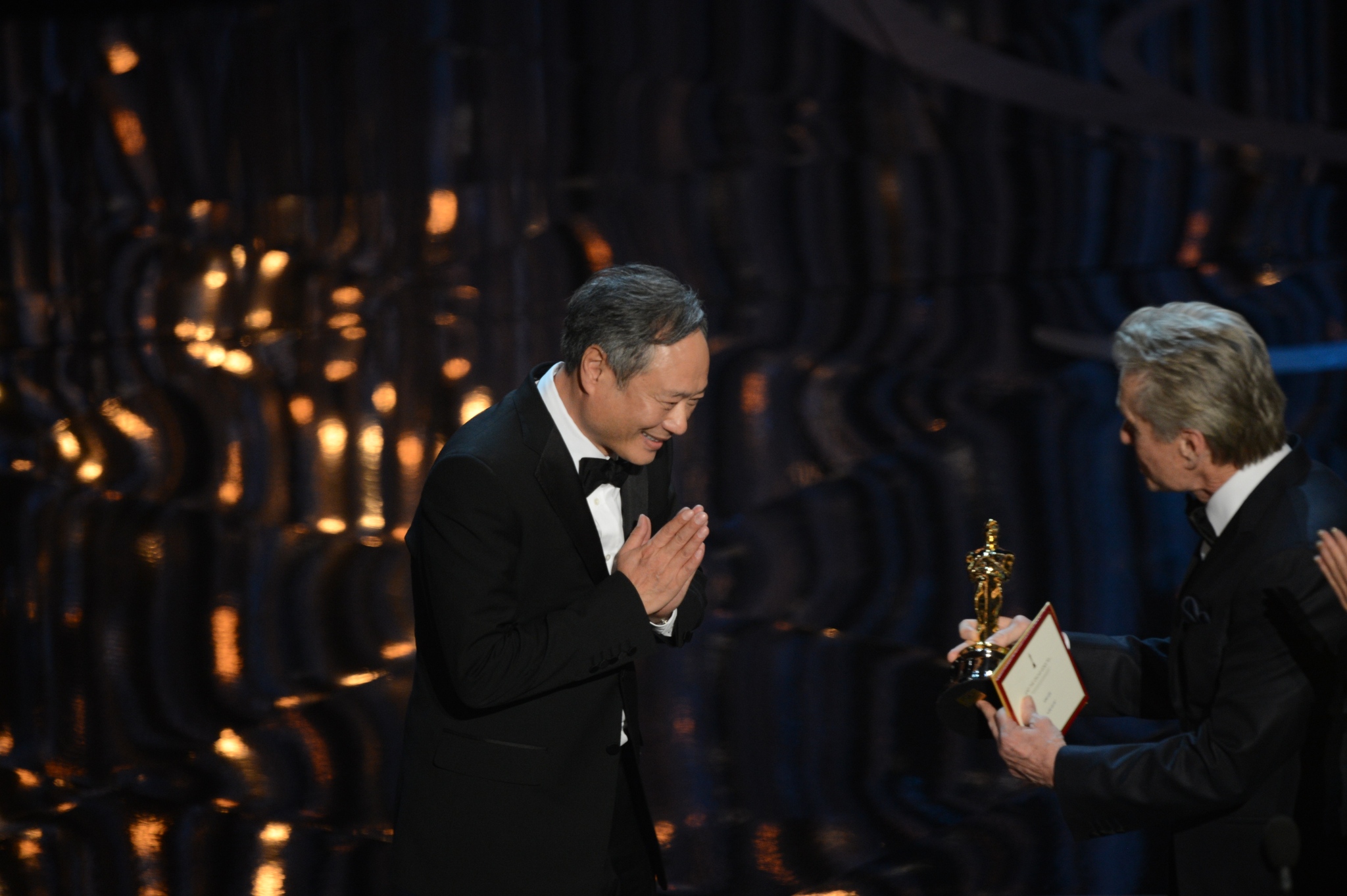 Michael Douglas and Ang Lee