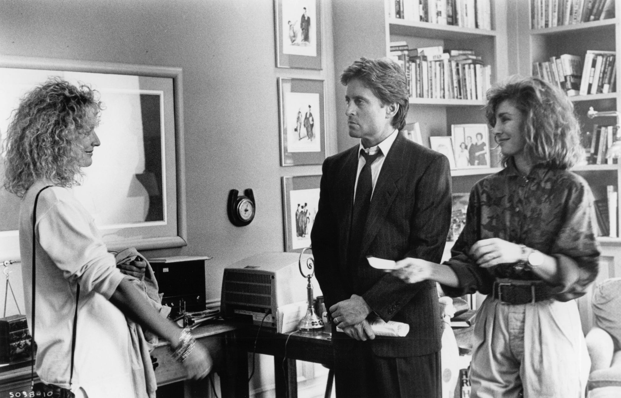 Still of Michael Douglas, Anne Archer and Glenn Close in Fatal Attraction (1987)