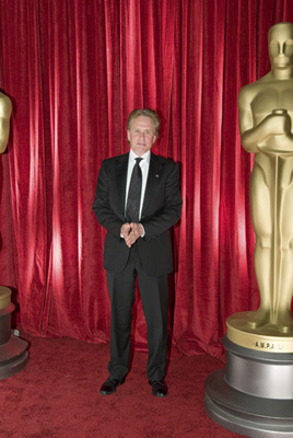 Michael Douglas arrives to present at the 81st Annual Academy Awards® at the Kodak Theatre in Hollywood, CA Sunday, February 22, 2009 airing live on the ABC Television Network.