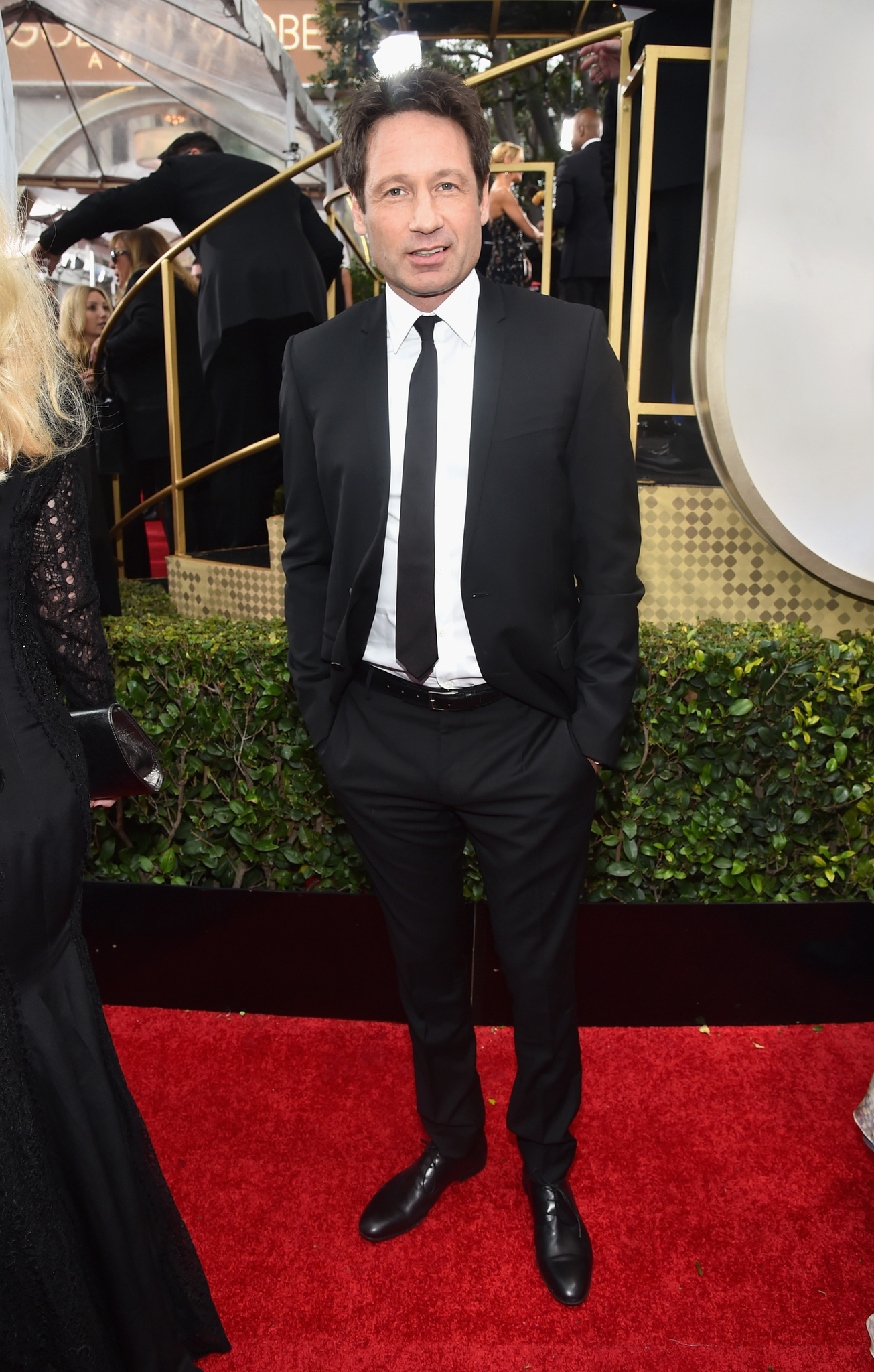 David Duchovny at event of 72nd Golden Globe Awards (2015)