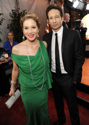 David Duchovny and Christina Applegate