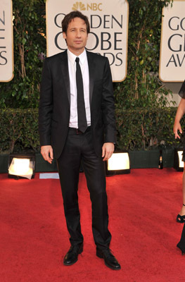 David Duchovny at event of The 66th Annual Golden Globe Awards (2009)