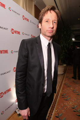 David Duchovny at event of The 66th Annual Golden Globe Awards (2009)