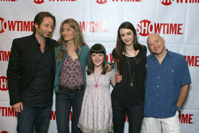 David Duchovny, Natascha McElhone, Evan Handler, Madeline Zima and Madeleine Martin