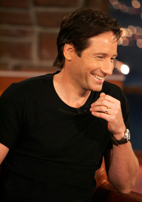 David Duchovny at event of The Late Late Show with Craig Ferguson (2005)