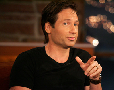 David Duchovny at event of The Late Late Show with Craig Ferguson (2005)