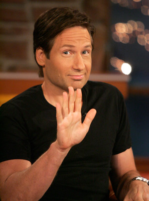 David Duchovny at event of The Late Late Show with Craig Ferguson (2005)