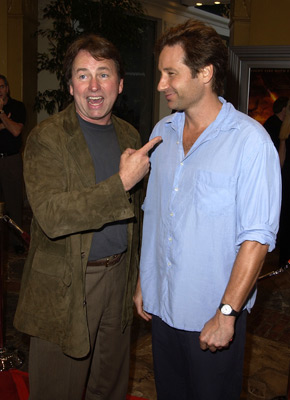 David Duchovny and John Ritter