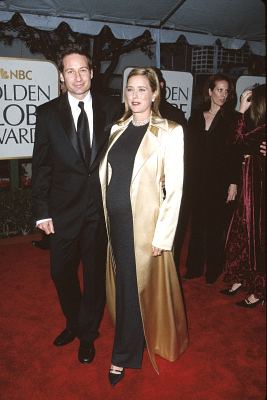 David Duchovny and Téa Leoni