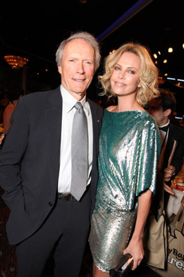 Clint Eastwood and Charlize Theron