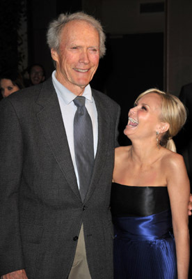 Clint Eastwood and Kristin Chenoweth