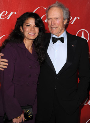 Clint Eastwood and Dina Eastwood