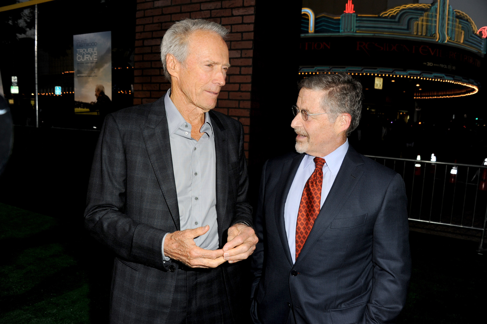Clint Eastwood and Barry Meyer at event of Trouble with the Curve (2012)
