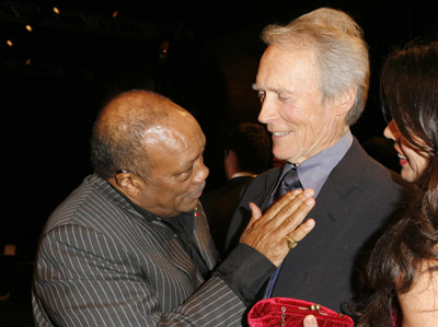 Clint Eastwood and Quincy Jones