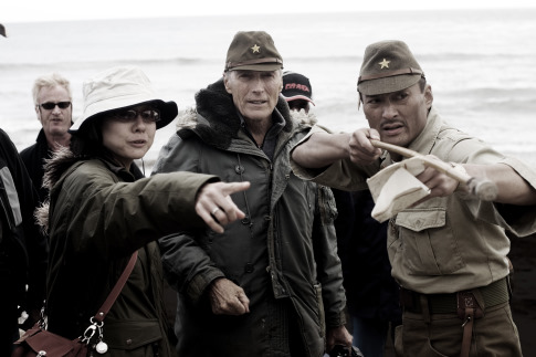 Clint Eastwood and Ken Watanabe in Letters from Iwo Jima (2006)