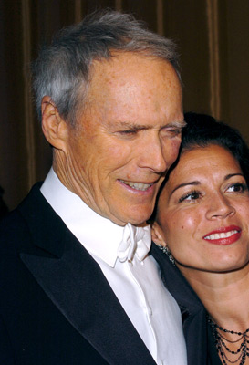 Clint Eastwood and Dina Eastwood